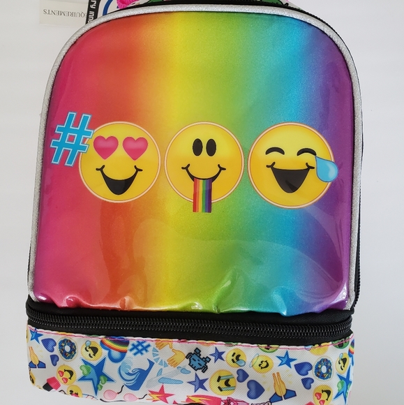 NWOT Accessory Innovations Emoji Backpack - Picture 2 of 14